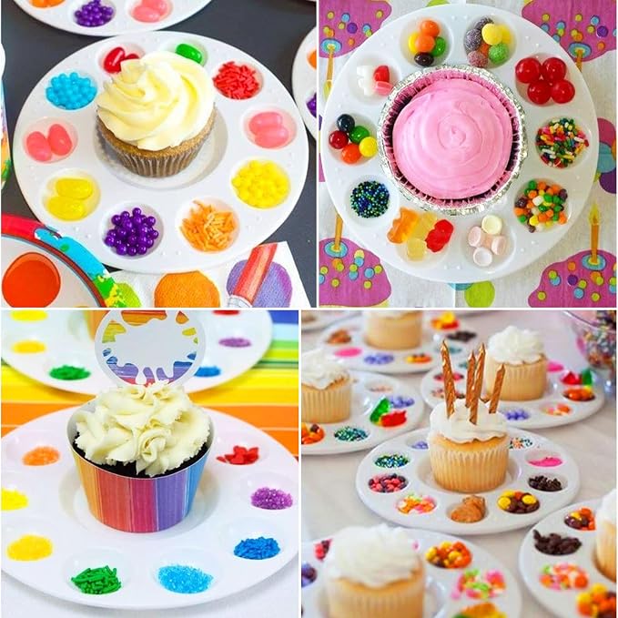 Kids Cupcake Decorating Tray