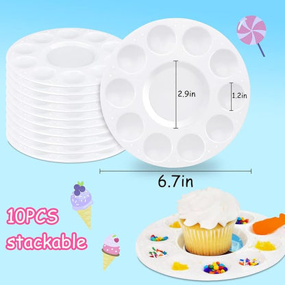 Kids Cupcake Decorating Tray
