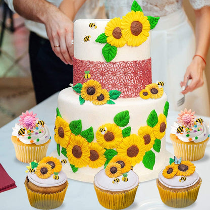 Flower and Fruit Silicone Mold Set, 3-Piece