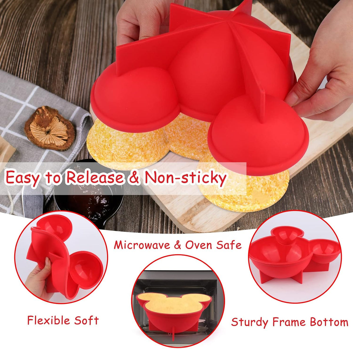 Mouse Head Silicone Mold