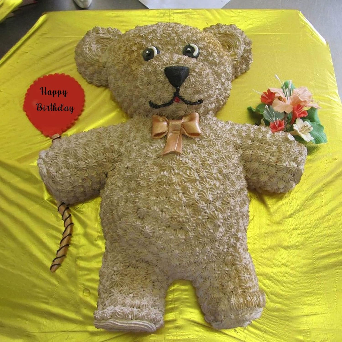 Bear-Shaped Silicone Chocolate Mold with Wooden Mallet