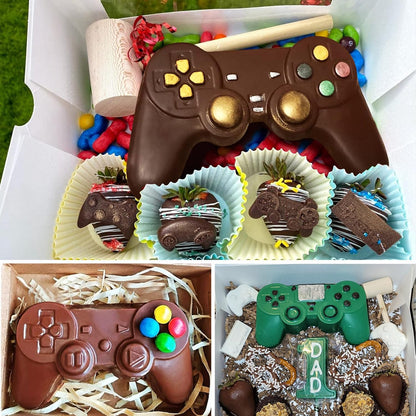 Game Controller Silicone Chocolate Mold with Wooden Mallet